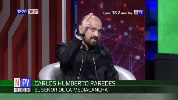 Paredes: "Hay que jugar por la insignia de en frente para que la gente recuerde el nombre de atrás" - Noticias Paraguay
