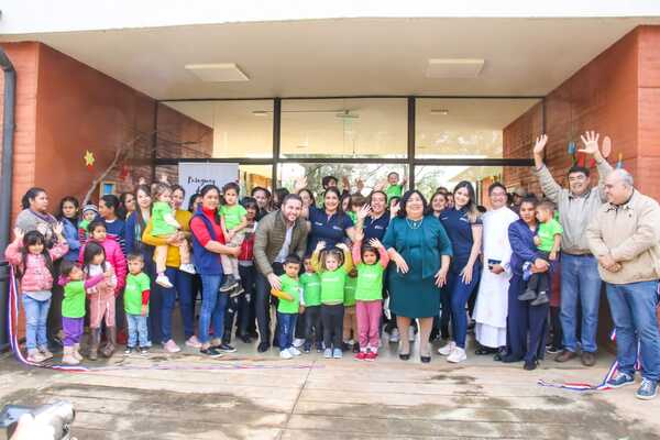 Caaguazú cuenta con un nuevo espacio de desarrollo infantil