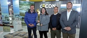 Diario HOY | Cecon, premiado entre los mejores stands de la Expo