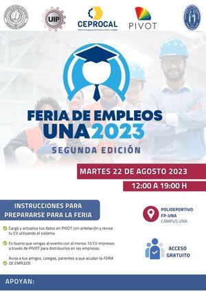 UNA prepara feria de empleos