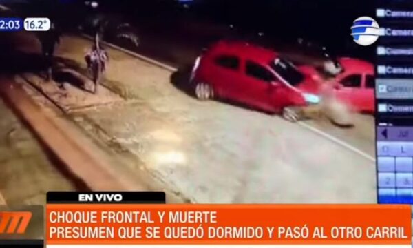 Choque frontal y muerte en plena ruta | Telefuturo