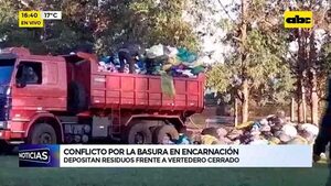 Video: Conflicto por la basura en Encarnación  - ABC Noticias - ABC Color