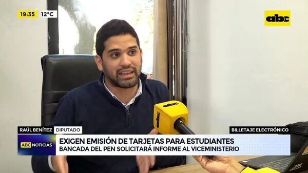 Billetaje electrónico: exigen emisión de tarjetas diferenciadas para estudiantes - ABC Noticias - ABC Color