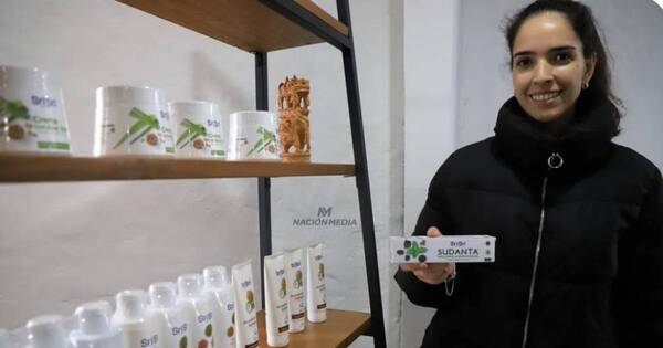 La Nación / Emprendedora presenta cosmética natural en la Expo MRA