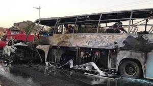Al menos 34 muertos por un choque en una ruta de Argelia - .::Agencia IP::.