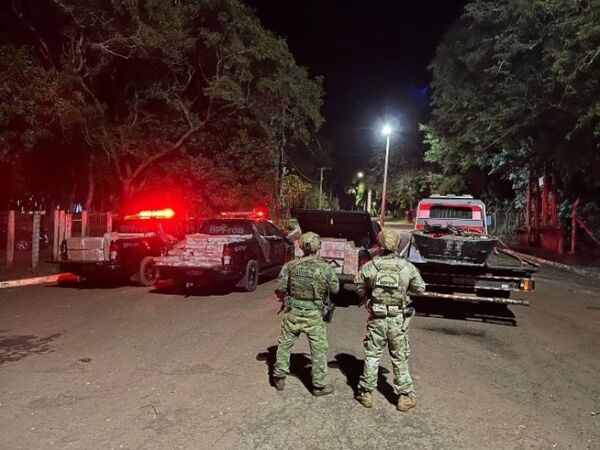 Policía Militar incauta 2,5 toneladas de marihuana paraguaya