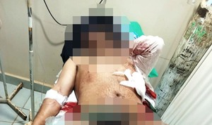Tres hombres hacen “colador” humano del cuidador de una plantación de maíz - La Clave