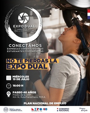 Este miércoles informarán sobre las ventajas de la formación dual en la Expo de Mariano R. Alonso - .::Agencia IP::.