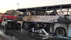 Al menos 34 muertos por un choque en una ruta de Argelia