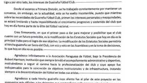 Luis Cáceres presenta renuncia “indeclinable”