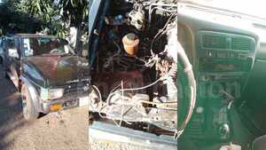 Pelaron una camioneta a metros de la comisaría de Cambyretá Centro
