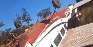 Diario HOY | Avioneta con 324 kg de cocaína (presumen que iba a Paraguay) capotó en Chaco argentino