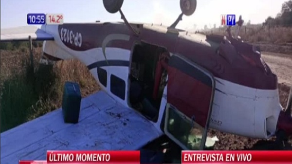 Avioneta con 300 kilos de cocaína cae en Chaco argentino - Noticias Paraguay