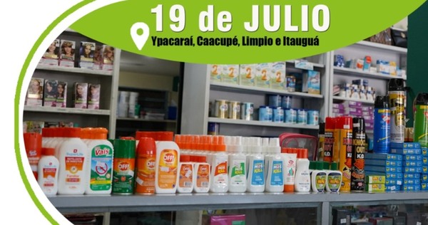Farmacia de Cooperativa Ypacarai cuenta con reintegro del 40%