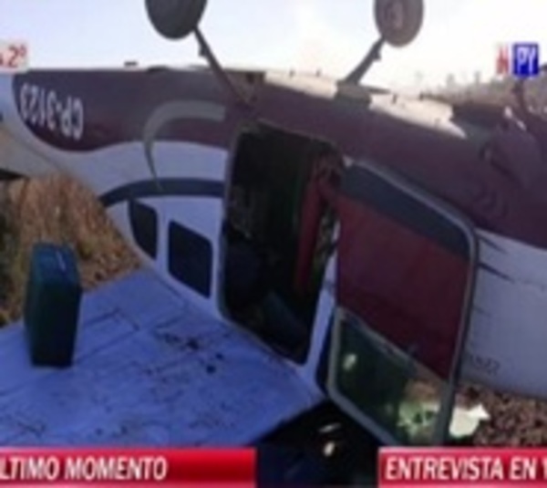 Avioneta con 300 kilos de cocaína cae en Chaco argentino - Paraguay.com