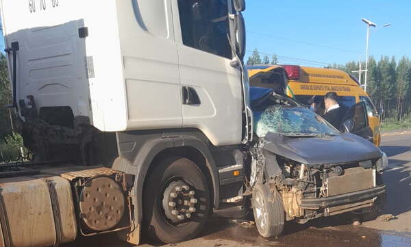 Abuela y nieta mueren en accidente de tránsito en el Cruce Tebicuary - Noticiero Paraguay