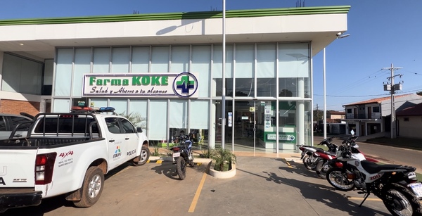 Asaltan farmacia en Concepción
