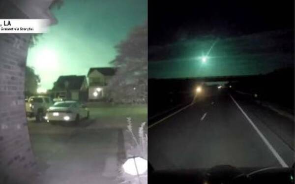 ¿Llegó Linterna verde a la tierra?: la extraña luz que impactó a muchos en Louisiana