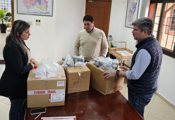 Itaipú entrega insumos al Hospital Regional de CDE