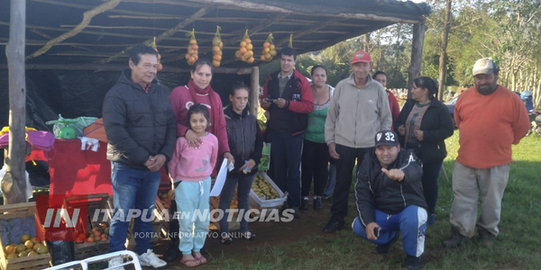 LA MUNICIPALIDAD DE NVA. ALBORADA PROSIGUE CON ENTREGA DE SEMILLAS - Itapúa Noticias