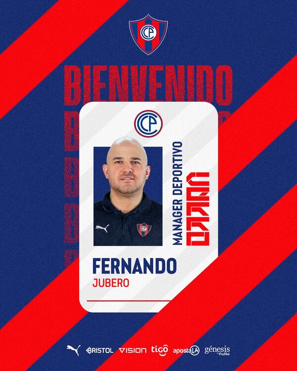 Juebero es nuevo Manager Deportivo de Cerro Porteño | OnLivePy