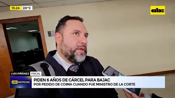 Video: Piden 6 años de cárcel para Bajac - ABC Noticias - ABC Color