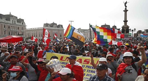 Perú: En tensa calma avanza marcha de la Tercera Toma de Lima - ADN Digital