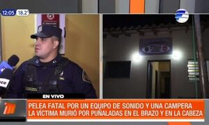 Pelea fatal por un equipo de sonido y una campera | Telefuturo