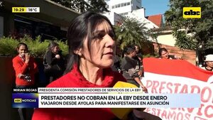 Video: Prestadores no cobran en la EBY desde enero - ABC Noticias - ABC Color