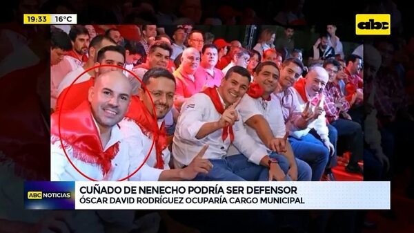 Video: Cuñado de Nenecho podría ser el nuevo defensor municipal de Asunción - ABC Noticias - ABC Color