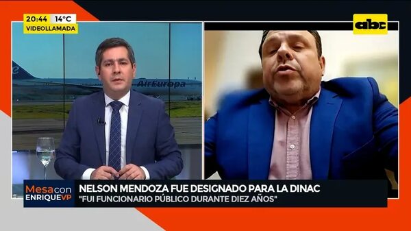 Video: Nelson Mendoza fue designado para la Dinac - Mesa de Periodistas - ABC Color