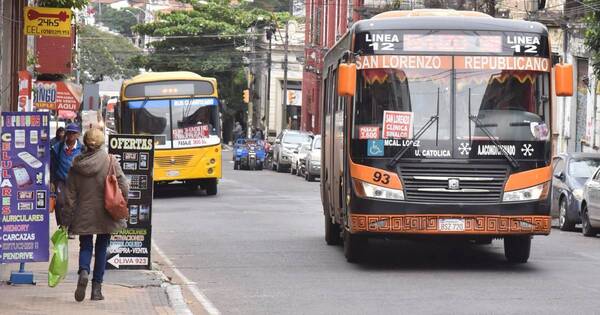 La Nación / Trabajan para realizar un mapeo de buses en área metropolitana