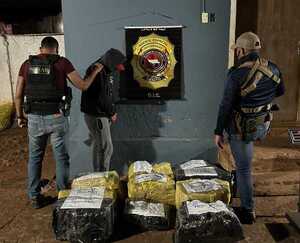 Confiscan cargamento de droga tras operativo nocturno en Pedro Juan Caballero | 1000 Noticias