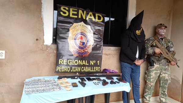 Supuesto miembro del PCC es detenido en Pedro Juan Caballero - Oasis FM 94.3