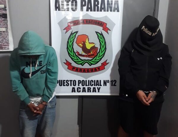 Dos hombres detenidos con droga