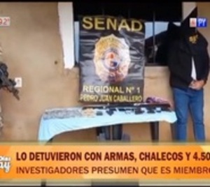 Cae presunto miembro del PCC en Pedro Juan Caballero - Paraguay.com