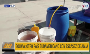 Bolivia: Otro país sudamericano con escasez de agua | Telefuturo