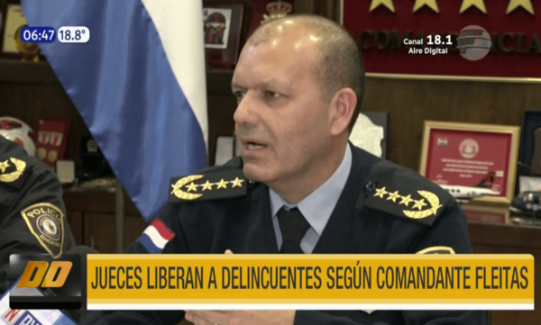 Jueces liberan a delincuentes según comandante de la Policía | Telefuturo