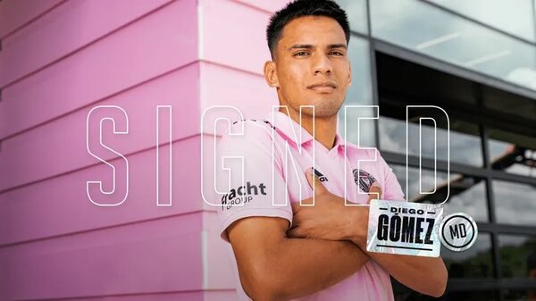 El Inter Miami presentó oficialmente al paraguayo Diego Gómez - Fútbol Internacional - ABC Color