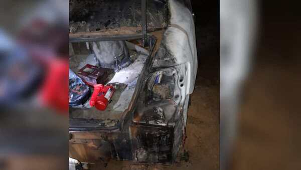 VEHÍCULO FUE INCENDIADO INTENCIONALMENTE EN EL BARRIO CHAIPÉ