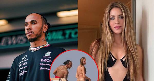 La Nación / Afirman que Lewis Hamilton se molestó con Shakira y ya está con otra