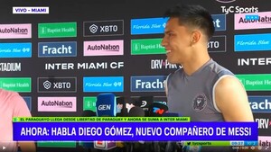 La emoción de Gómez al conocer Messi