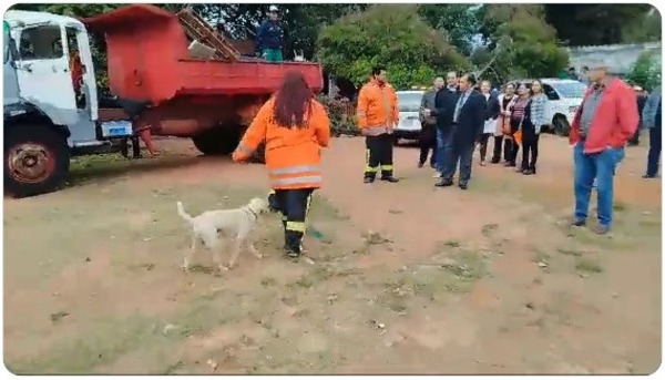 Desalojan supuesto cuartel de bomberos en Lambaré | 1000 Noticias