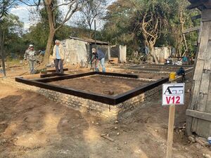 Pdte. Hayes: Avanza la construcción de viviendas para familias de la Comunidad Indígena Qoqmi Sayajnaqta