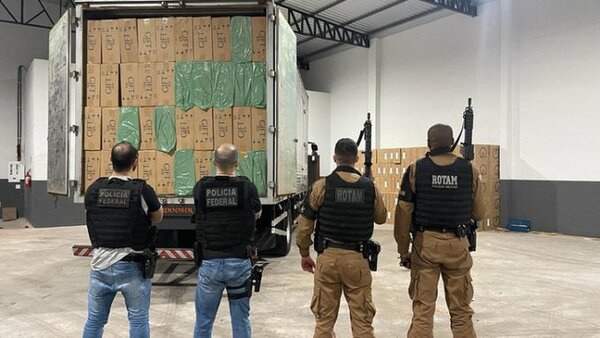 Brasil despliega operativo contra el contrabando de cigarrillos de Paraguay