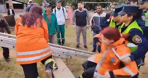 La Nación / Municipalidad de Lambaré recupera un predio tras desalojar a bomberos voluntarios