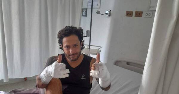 La Nación / “Deberían ver cómo quedó el tiburón”, bromea deportista tras ataque