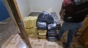 Senad allana vivienda en PJC e incauta 284 kilos de marihuana - trece