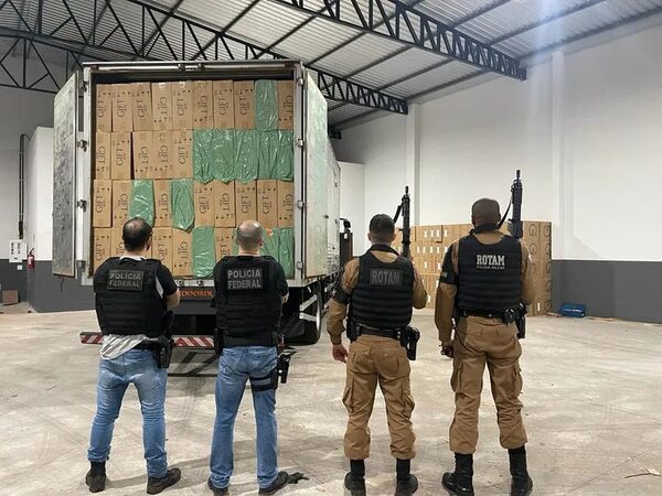 Brasil: Policía Federal lanzó operativo para desmantelar contrabando de cigarrillos paraguayos - Policiales - ABC Color