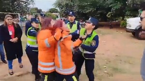 Comuna de Lambaré desalojó a bomberos rescatistas de su cuartel - trece